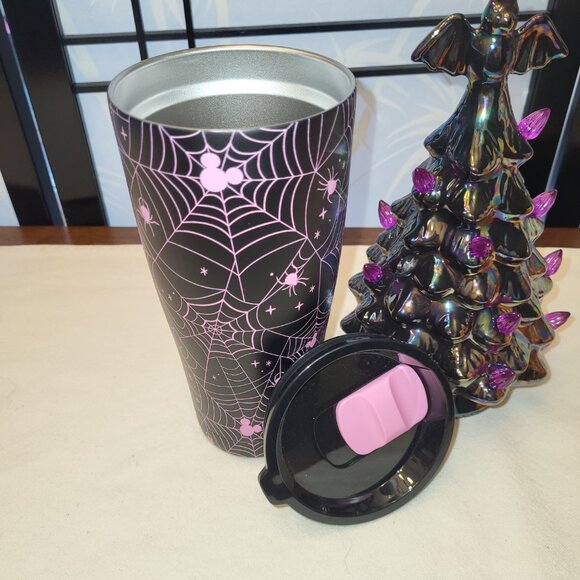 2025 Disney Halloween PINK Mickey Mouse SS Tumbler w/ Straw - Picture 2 of 4